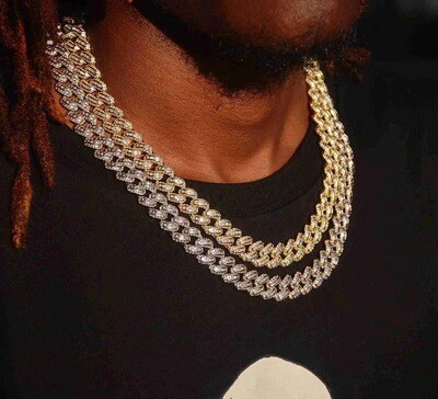 Iced Out Cuban Link Chain - Men