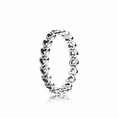 ANILLO PANDORA  en plata de ley Amor Entrelazado