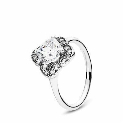 Anillo  Pandora Hojas Luminosas