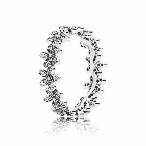 ANILLO PANDORA en plata de ley Margaritas Brillantes