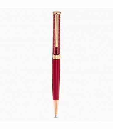 BOLÍGRAFOS swarovski  CRYSTALLINE, ROJO, BAÑO EN TONO ORO ROSA