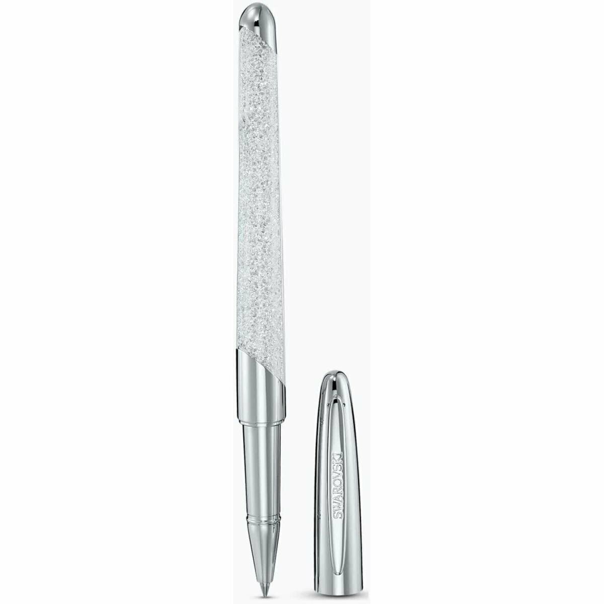 BOLÍGRAFOS swarovski  ROLLERBALL CRYSTALLINE NOVA, BLANCO, CROMADO