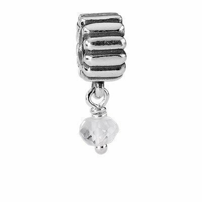 CHARM Pandora "April" Birthstone - Cristal de roca