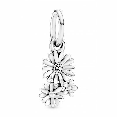 Charm  PANDORA colgante en plata Bouquet de Margaritas