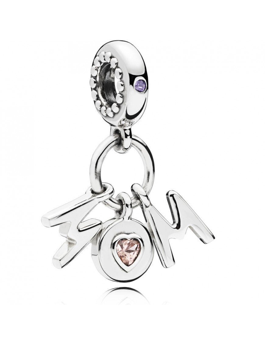 CHARM PANDORA  colgante en plata de ley Mamá Perfecta