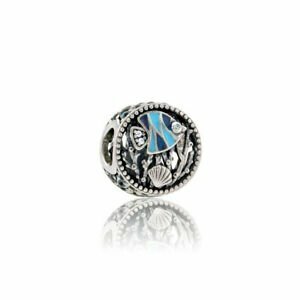 CHARM Pandora  de plata esterlina multicolor Ocean Life