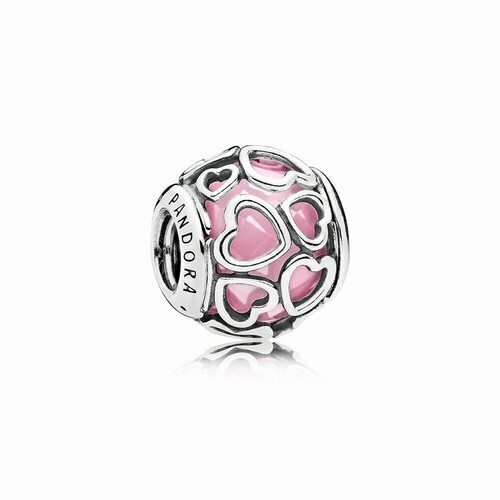 CHARM Pandora Encerrada En El Encanto Del Amor, Rosa