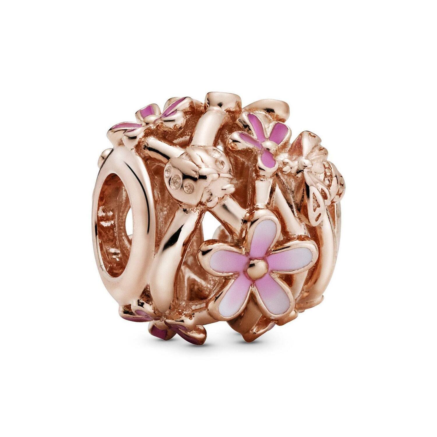 Charm PANDORA  en filigrana en Pandora Rose Margaritas