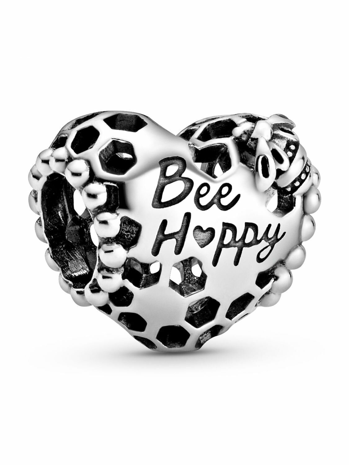 Charm  PANDORA en plata de ley Bee Happy Panal