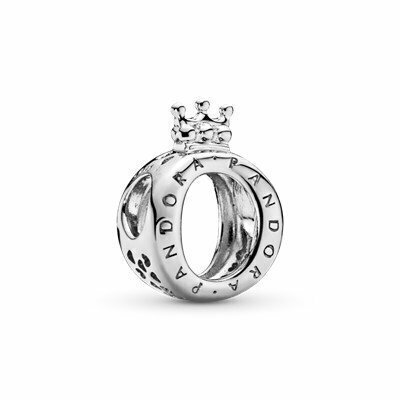 Charm  PANDORA en plata de ley Corona Pandora O