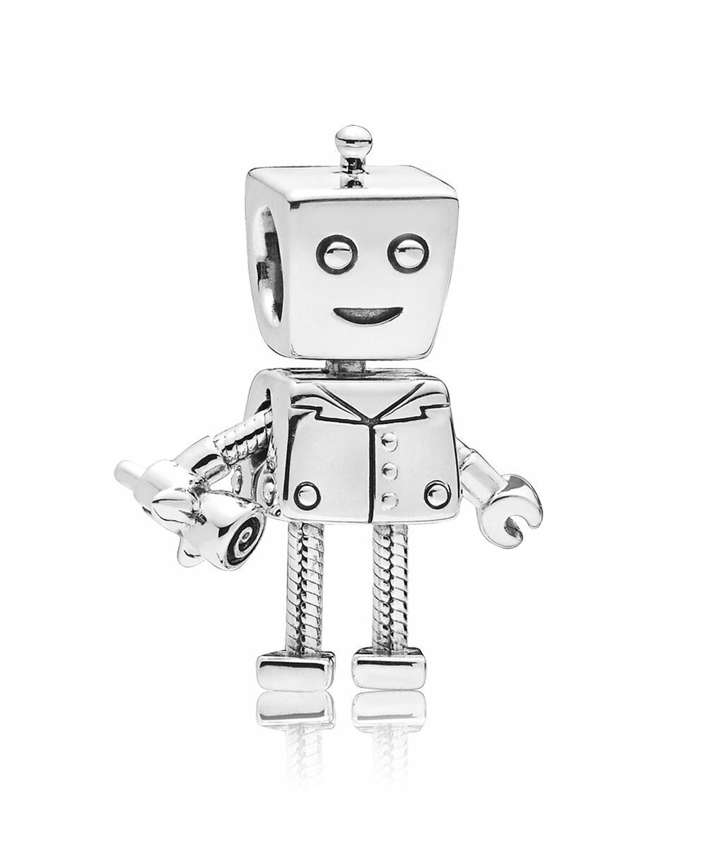 Charm PANDORA  en plata de ley Rob Bot