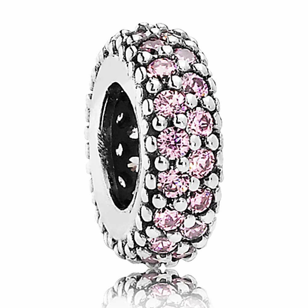 charm Pandora Espaciador Inspiration Pavé Rosa