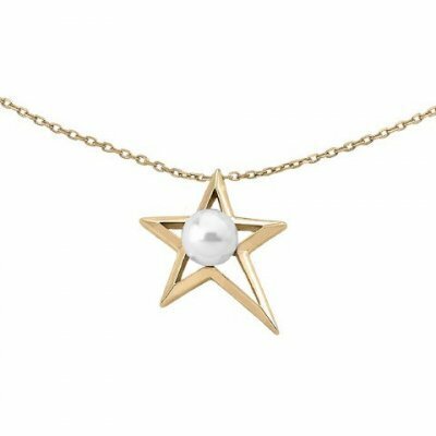 ​Collar Majorica  mujer plata dorado perla