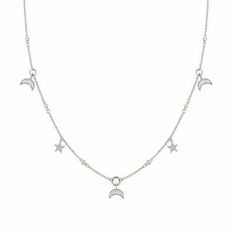 COLLAR  NOMINATION NIGHTDREAM CON LUNA Y ESTRELLAS