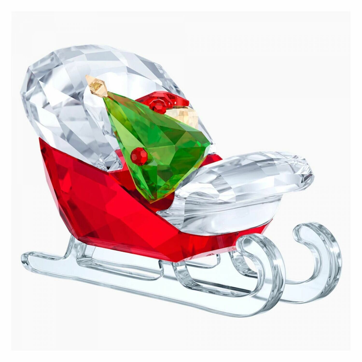 CRISTAL SWAROVSKI SANTA'S SLEIGH