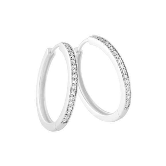 PENDIENTES DIAMONFIRE ARGOLLAS