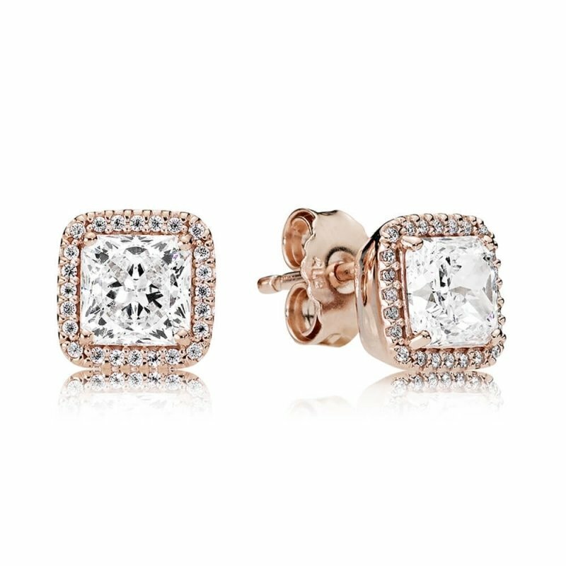 Pendientes Pandora Rose Elegancia Atemporal