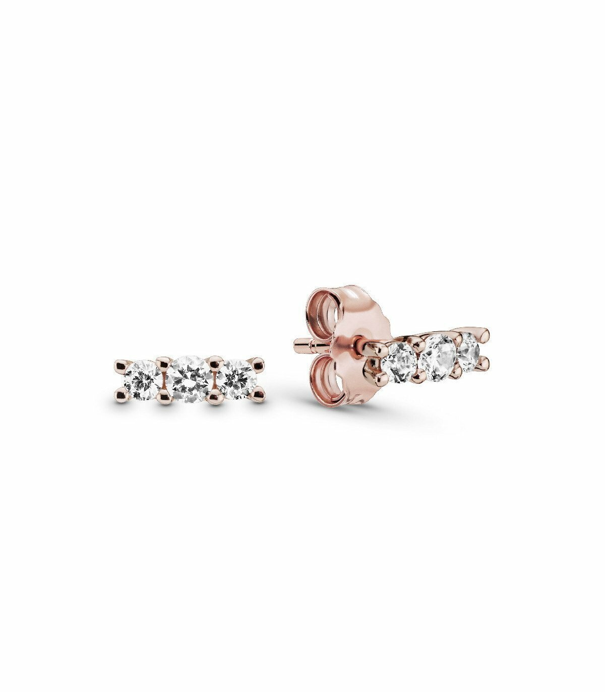 Pendientes Pandora Rose Elegancia Brillante
