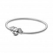 Pulsera  PANDORA Moments en plata de ley Harry Potter con cierre Snitch