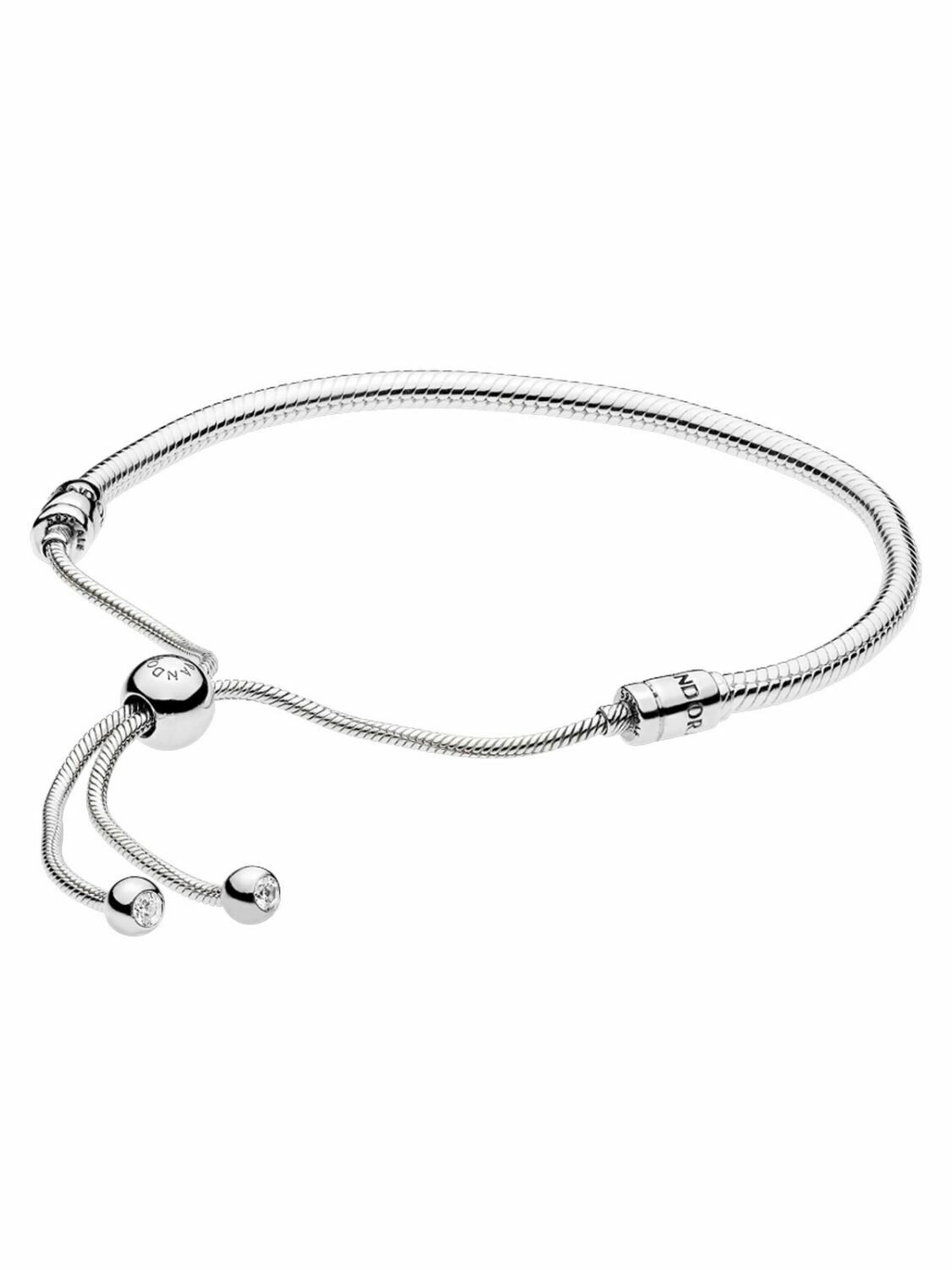 PULSERA Pandora   Moments Plata Deslizante​