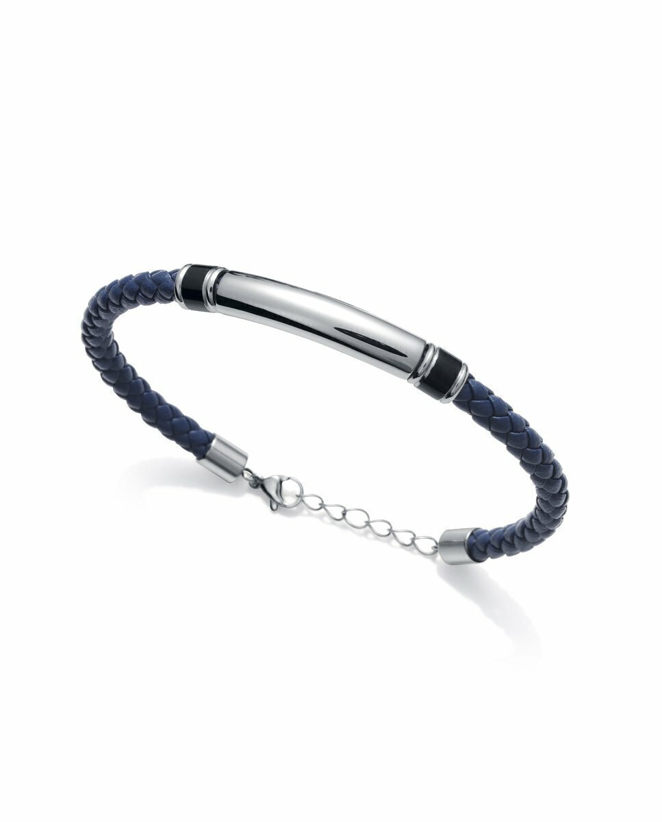 Pulsera  Viceroy Heat de piel color azul oscuro