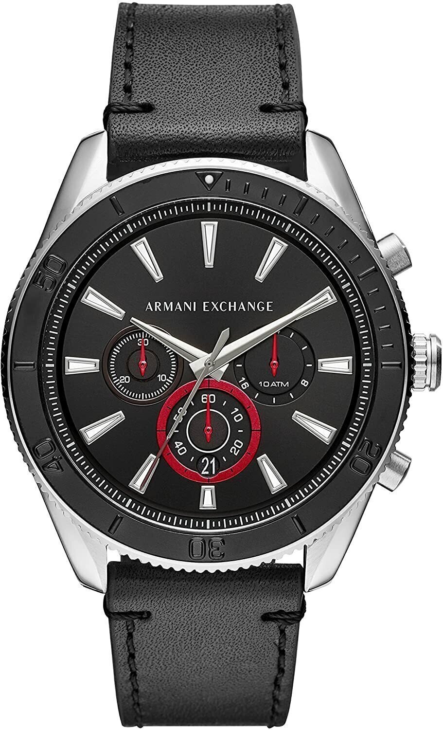 Reloj Armani Exchange Reloj Analogico para Hombre de Cuarzo con Correa en Cuero