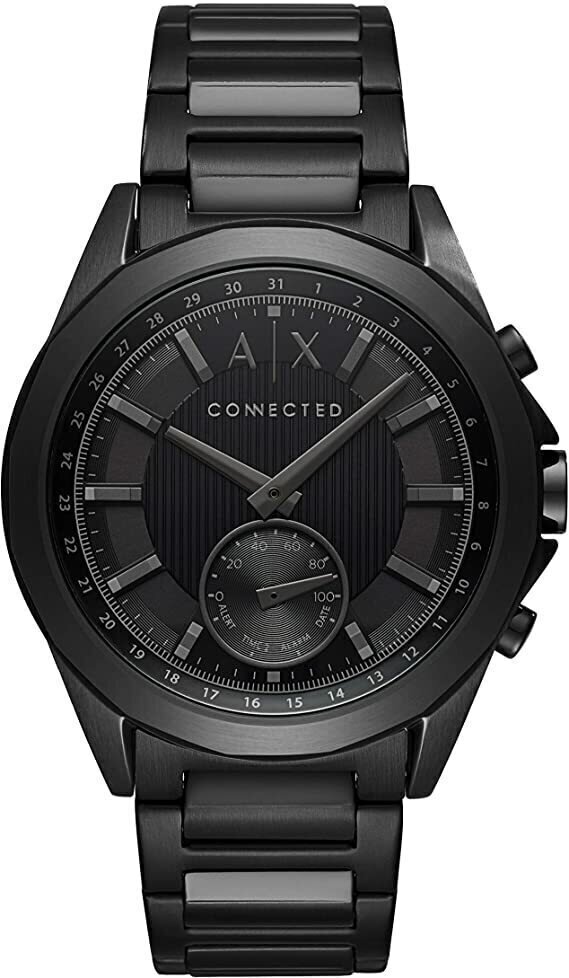 Reloj  armani inteligente híbrido en negro Connected