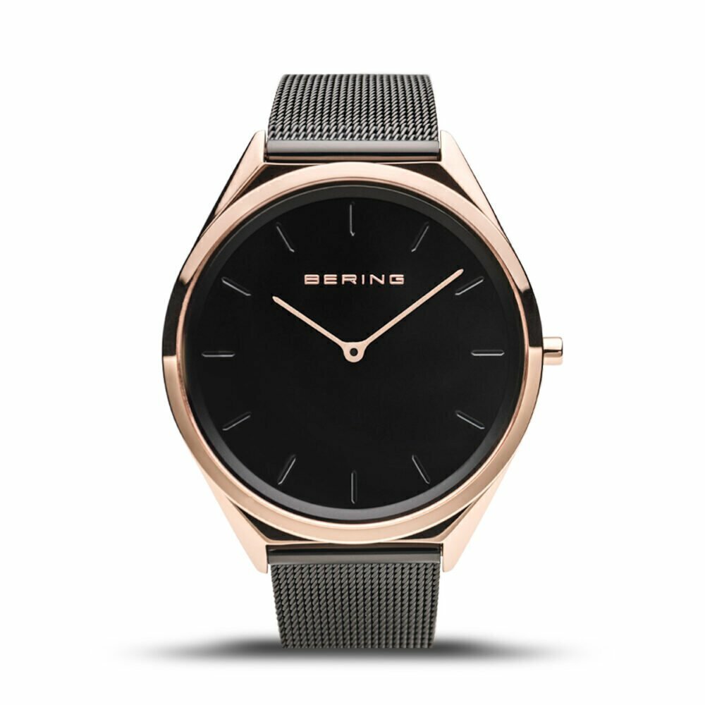 Reloj Bering  de acero negro