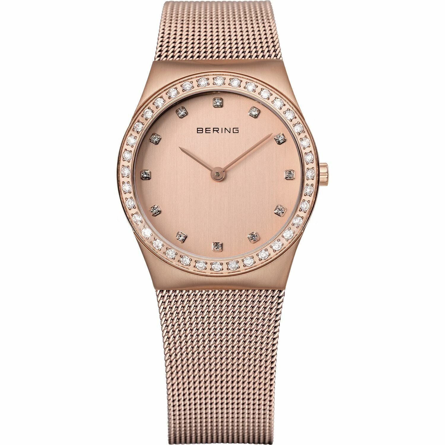 Reloj  Bering  de acero rosa