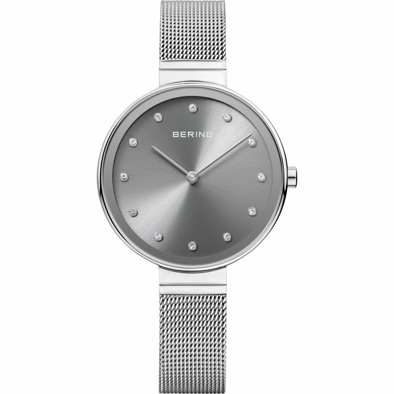 Reloj Bering  de malla de acero
