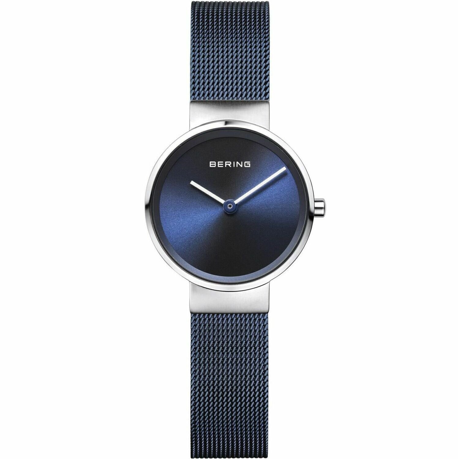 Reloj  Bering  de malla de acero azul