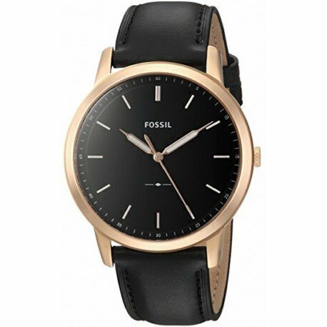 RELOJ FOSSIL  CON CAJA DE ACERO EN IP ROSE