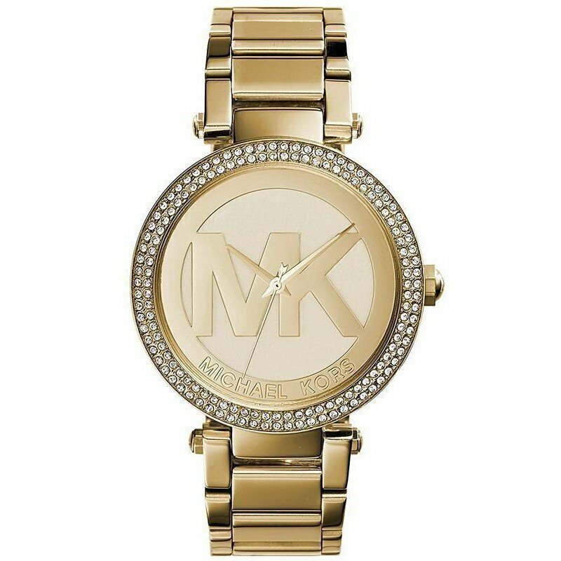RELOJ Michael Kors Parker Champagne  cuarzo para mujer