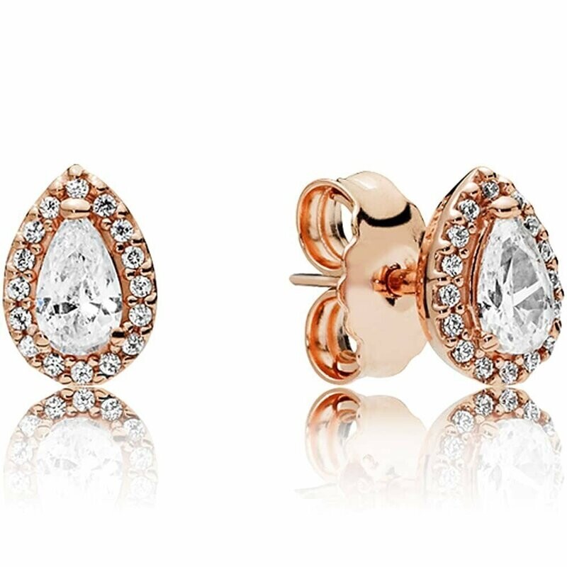 Pendientes Pandora Rose Gotas Radiantes