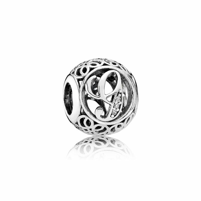 CHARM PANDORA Letra G Alfabeto
