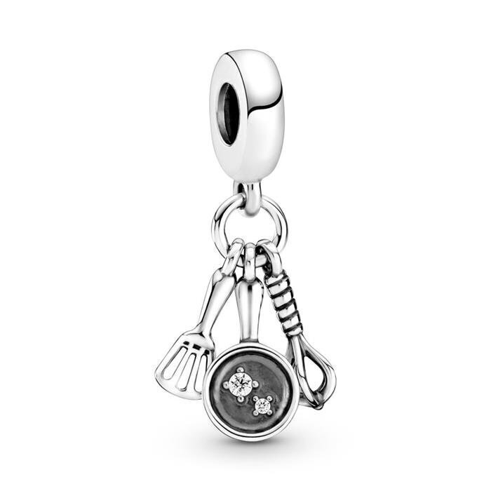 CHARM PANDORA  Colgante Espátula, Sartén y Batidora