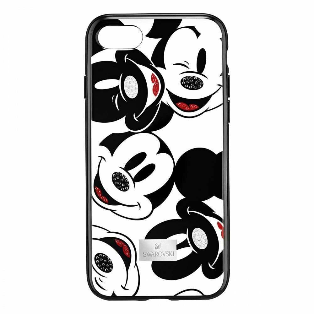 Funda para smartphone con protección integrada Mickey Face, iPhone® XS Max, negro