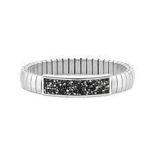 BRACELET EXTENSION GLITTER MEDIUM WITH CRYSTAL