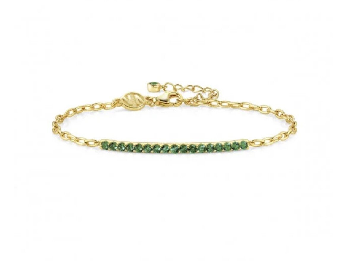 NOMINATION LOVELIGHT BRACELET WITH GREEN ZIRCONIA