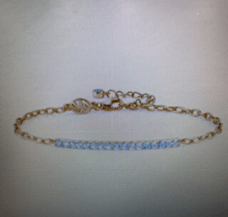 LOVELIGHT BRACELET WITH BLUE ZIRCONIA