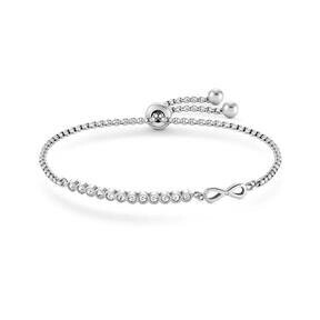 NOMINATION MILLELUCI bracelet in steel and zirconia Infinity