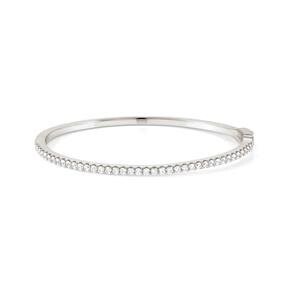 Women's Nomination Lovelight Bracelet Silver and White Zircons