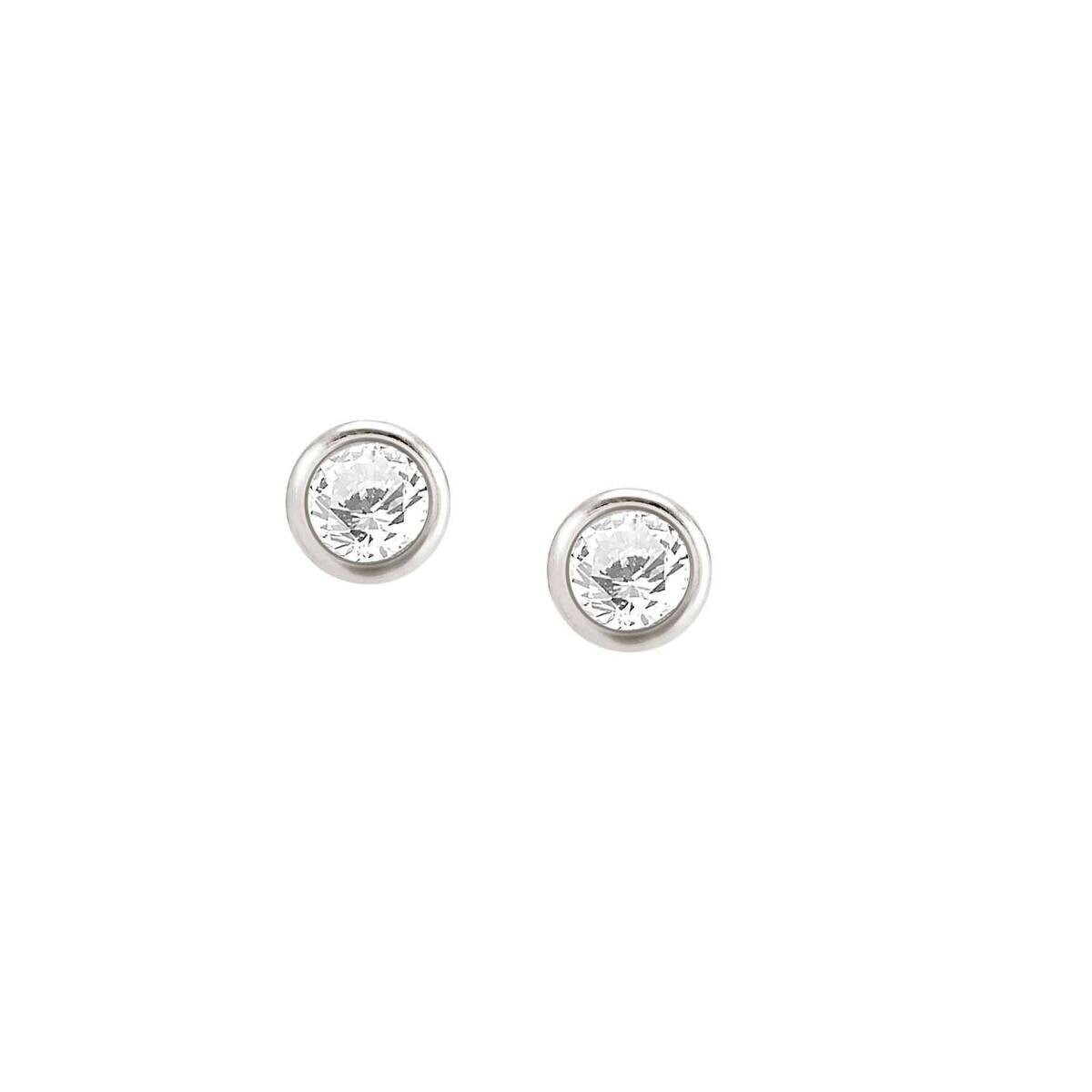 NOMINATION BELLA DETAILS EDITION SILVER AND ZIRCONIA EARRINGS