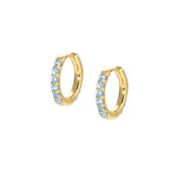 NOMINATION LOVELIGHT BLUE ZIRCONIA EARRINGS