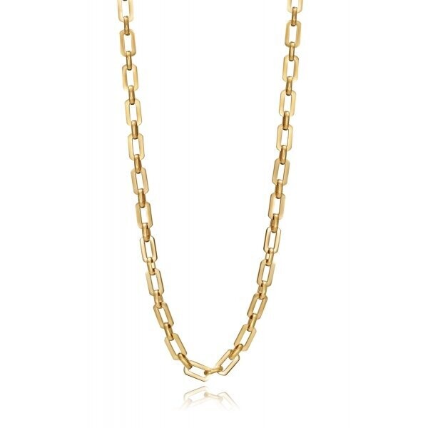 ​Thick 'paperclip' type chain necklace