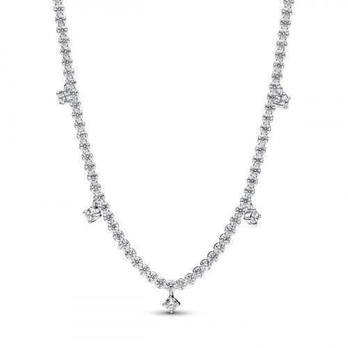 Collar Pandora  Gotas Brillantes