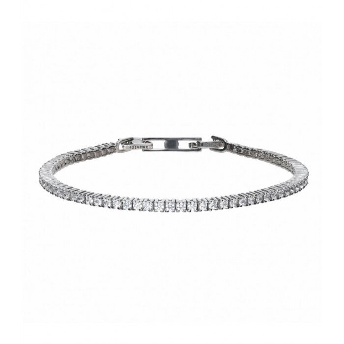Diamondfire Pulsera tenis 925/- plata con circonitas