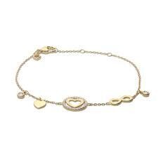 Diamondfire Pulsera de plata 925 con circonitas