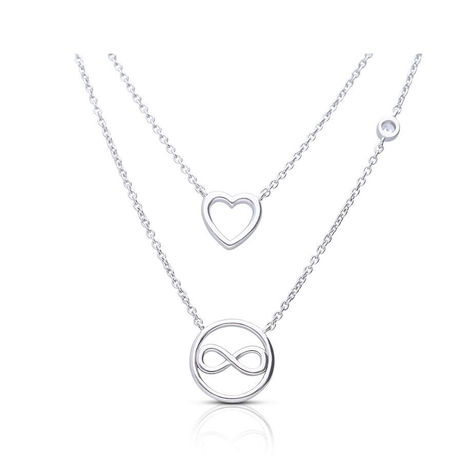 Diamondfire Collar 925/- plata con circonita