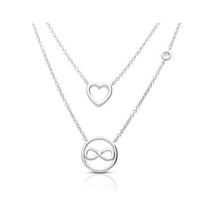 Diamondfire Collar 925/- plata con circonita Diamondfire Collar 925/- plata con circonita